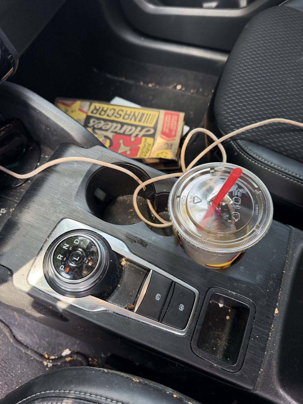 Family SUV, front cabin — before