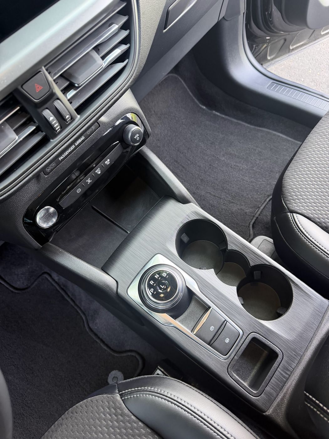 Family SUV, front cabin — after