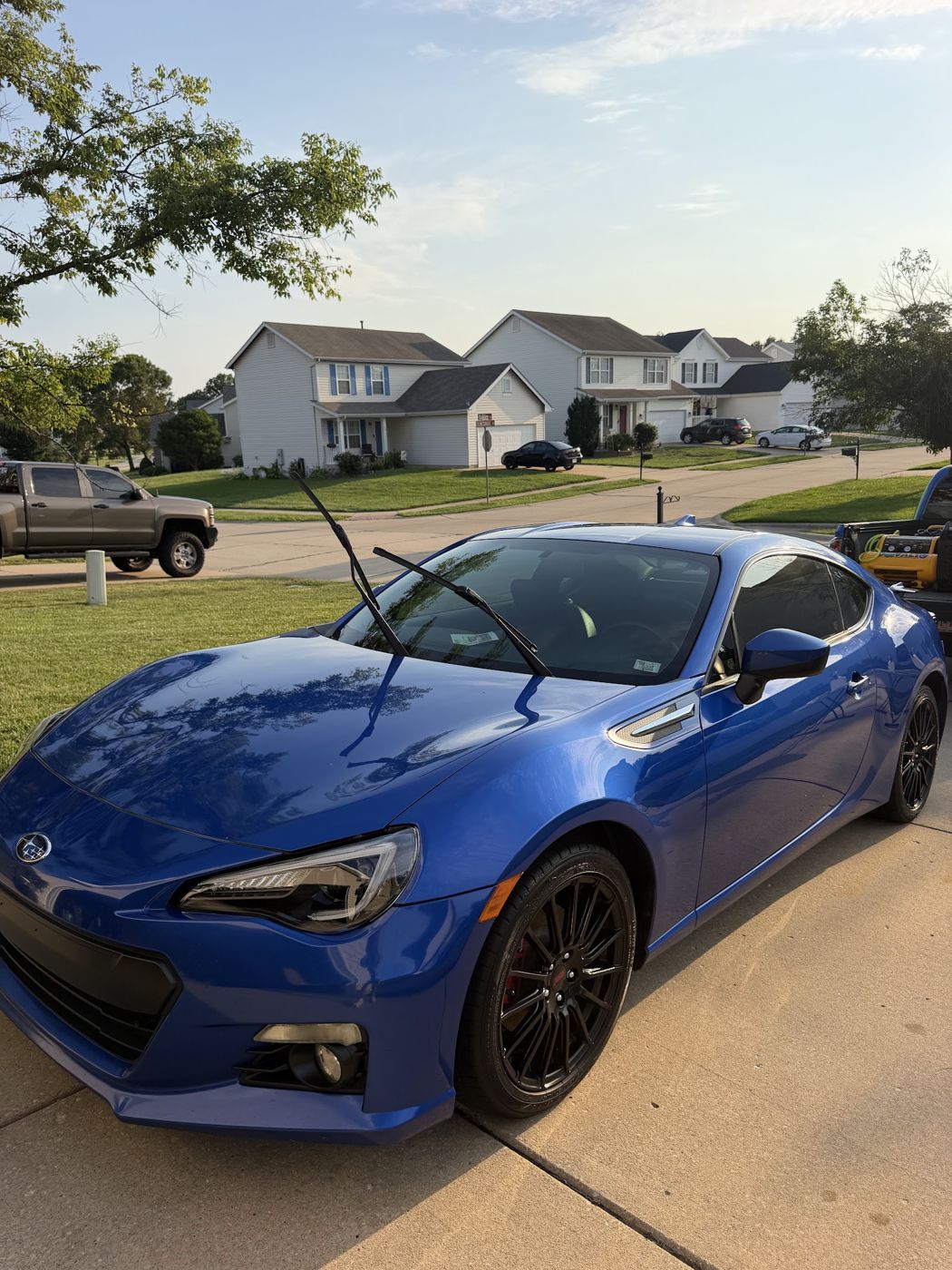 Subaru BRZ polished and protected